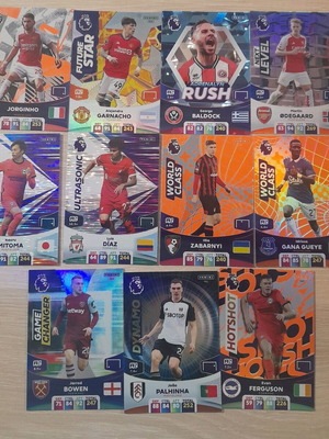 Premier League 2024 Panini 11 κάρτες special σαν καινούργιο