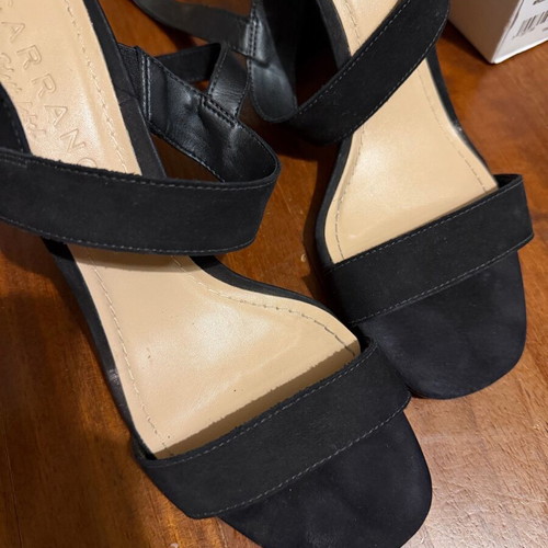 Carrano sandals used, size 40, black