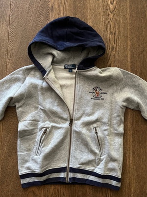 Ralph Lauren cotton jacket 5 years like new, gray