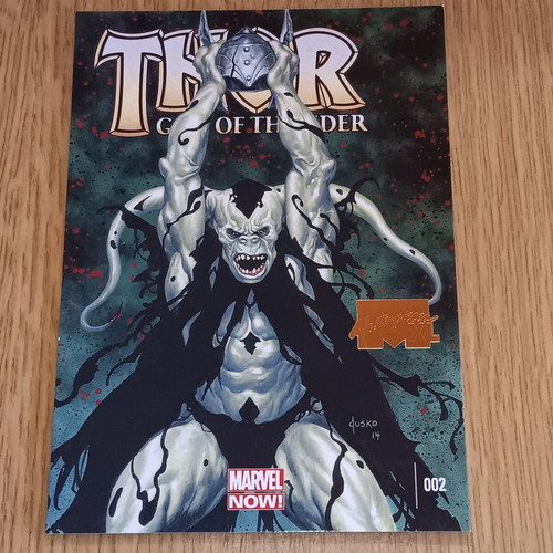 Marvel Masterpieces XL What If Gold Foil #6 Gorr The God Butcher card like new