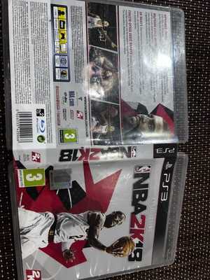 NBA 2K18 PS3 game used