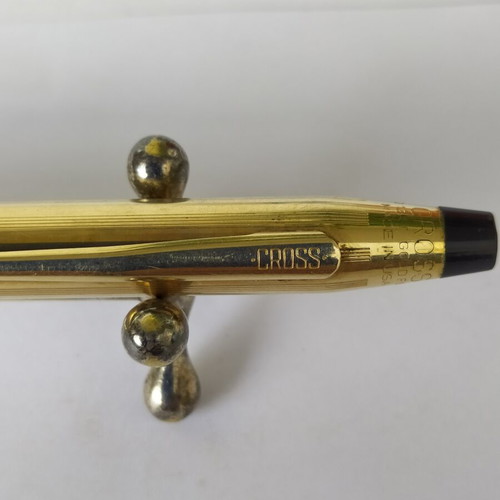 Cross Century Classic rollerball 12kt used with Texaco logo