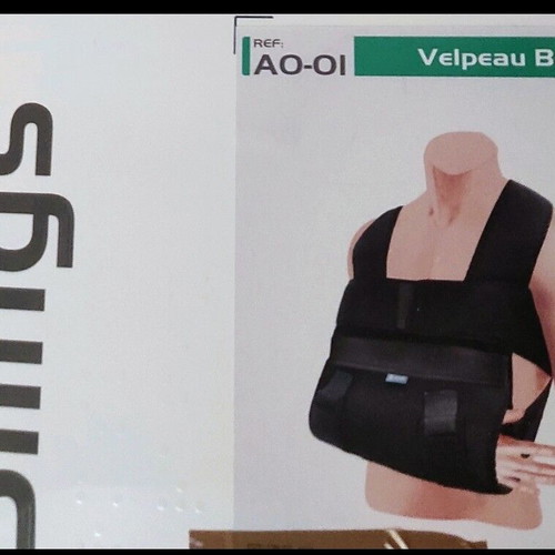 Arm splint for upper limb immobilization new, black