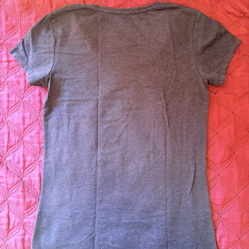 3 M cotton long-sleeve t-shirts, grey and blue