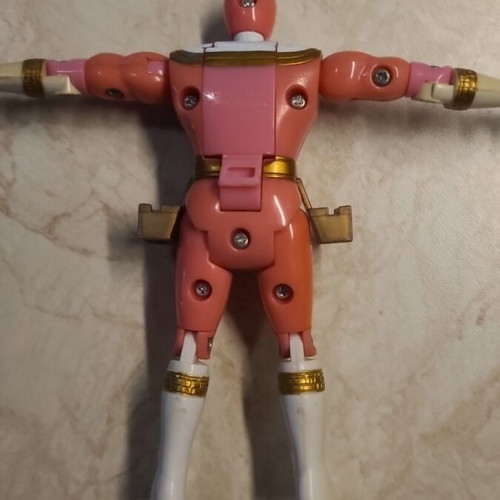 Power Rangers Zeo Pink Fliphead Power Ranger like new