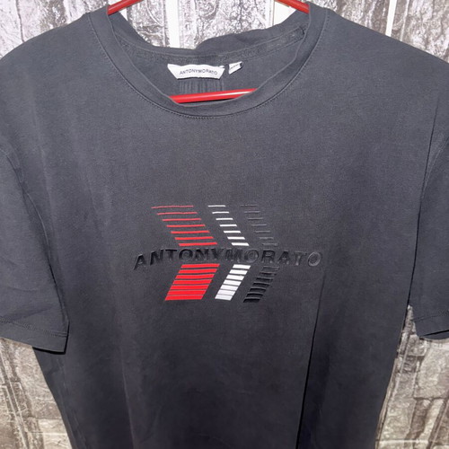Antony Morato T-shirt XXL slim fit like new, black and red