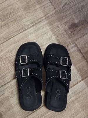 Esiot slippers black size 36 like new