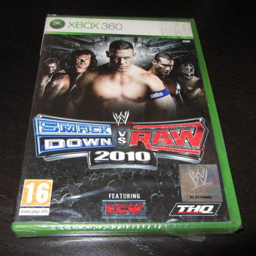 Smackdown vs Raw 2010 Xbox 360 game new, sealed