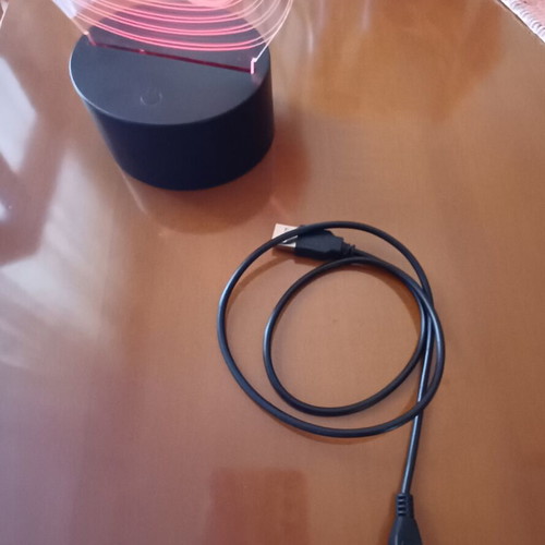 Pharaoh 3D Night Light Lamp like new with 8 colors and touch mode