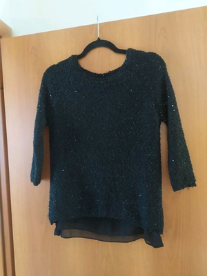 Zara women's blouse used, size S, with sequins