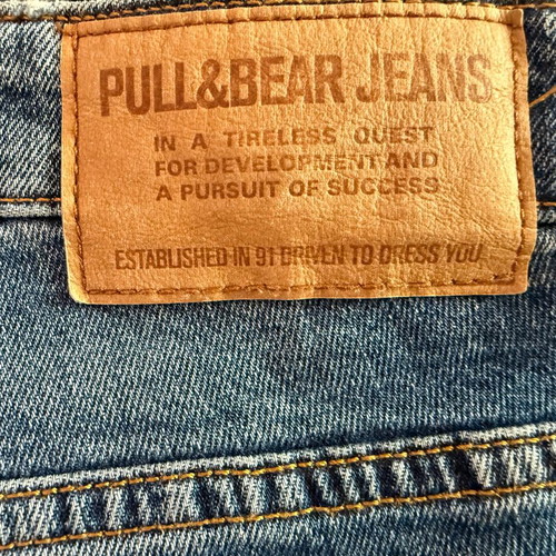 Jeans shorts Pull&Bear like new, slim fit, size 42, blue