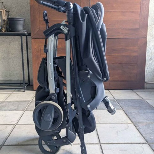 Cam 3 in 1 baby stroller used, blue, made in Italy