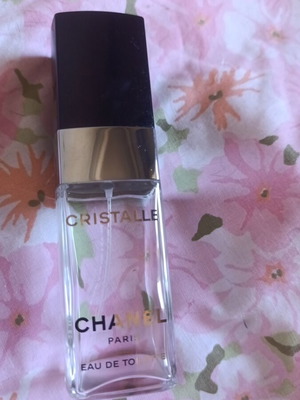 Chanel Crystalle 100ml empty bottle used