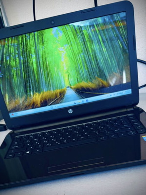 HP 14-inch laptop with Intel processor and 2GB RAM