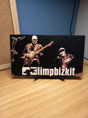 Κάδρο Limp Bizkit ανάγλυφο περιοδεία 2026 Αθήνα σαν καινούργιο