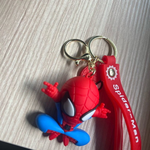 Spider-Man keychain new, red
