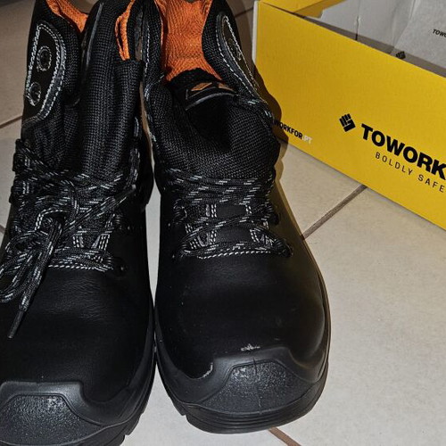 Toworkfor work shoes, size 43, black