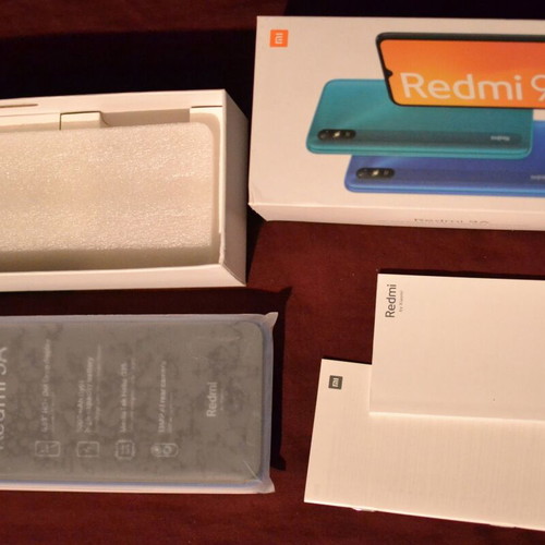 Redmi 9A 32GB smartphone like new, blue, Android