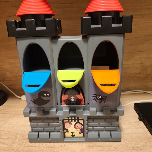 Magic Castle toy with four doors