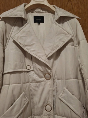 Kocca long beige jacket like new, size M