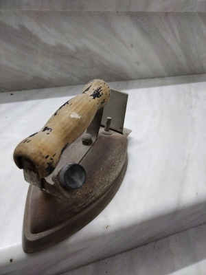 Vintage iron used