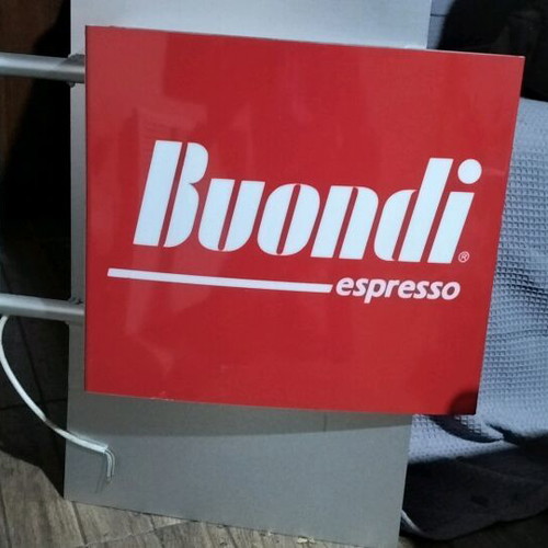 Double-Sided Illuminated Sign New With Logo Change Option