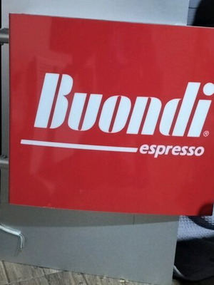 Double-Sided Illuminated Sign New With Logo Change Option