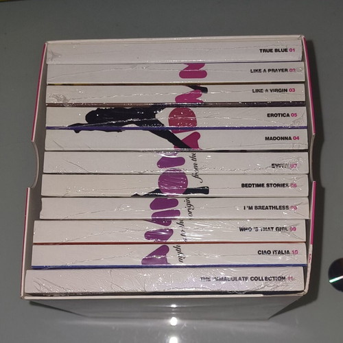 Madonna From The Origins To The Myth 9 CDs and 2 DVDs new pop