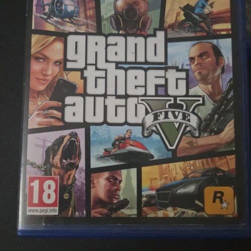 PlayStation 4 (PS4) console used with CD