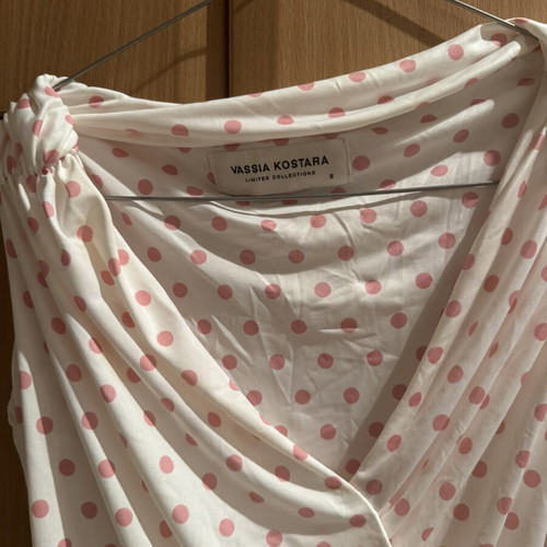 Vassia Kostara dress, white, size S
