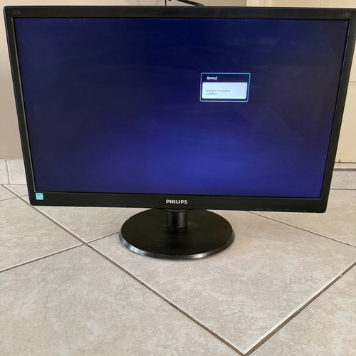 Philips Monitor like new with DVI and D-SUB output