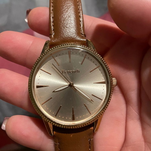 Ferendi women's watch brown like new