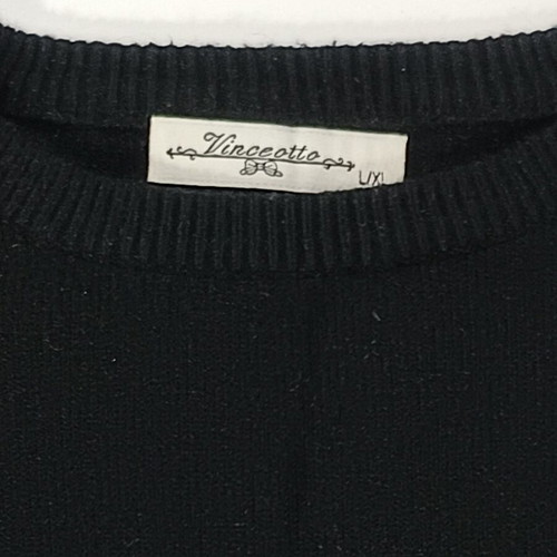 Vince Otto black knitted sweater like new, size L/XL