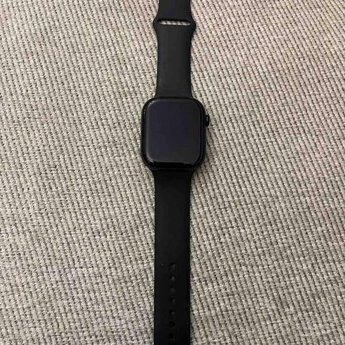 Apple Watch Series 10 Aluminium 46mm Waterproof with Heart Rate Monitor Jet Black