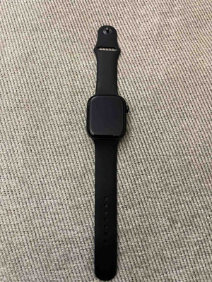 Apple Watch Series 10 Aluminium 46mm Waterproof with Heart Rate Monitor Jet Black