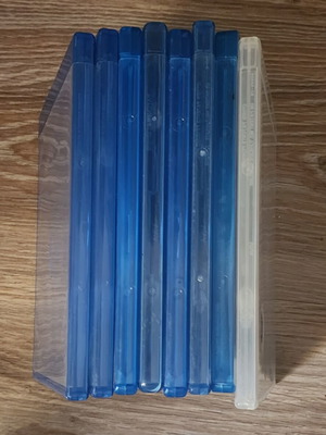 Κουτιά για ταινίες Blu-Ray μεταχειρισμένα, όλα μαζί