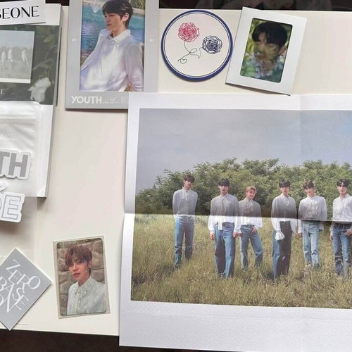 Zerobaseone Youth in the Shade Shade ver. album like new
