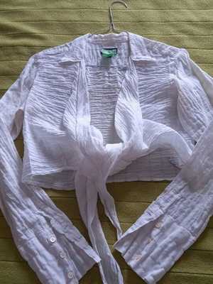 Romeo Gigu shirts like new, white, size M