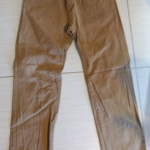 Trussardi Jeans men's pants used, beige camel, size M