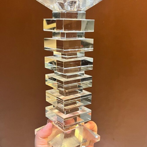 Crystal candlestick like new