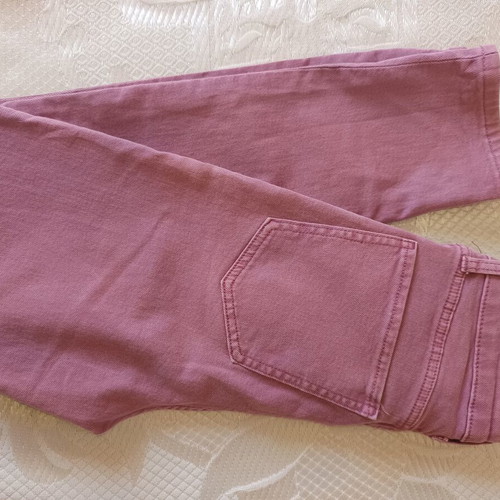 Bershka pink mom slim high-waisted jeans like new
