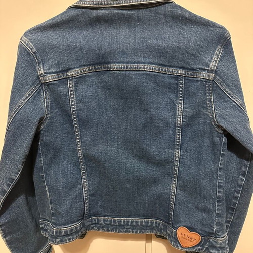 Lynne denim jacket used, size Small, blue