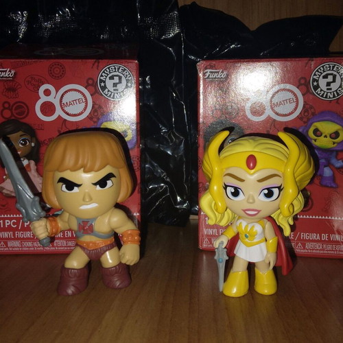 Funko Mystery Minis He-Man & She-Ra Mattel 80th Anniversary new set