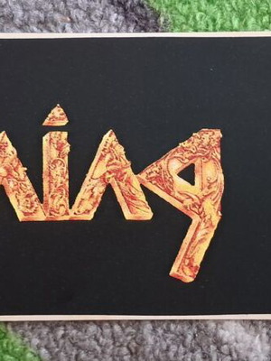 Running Wild & Black Hand Inn 1994 Official Promotional Sticker