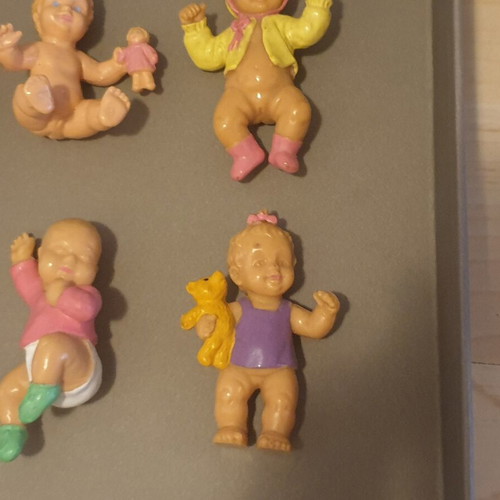 Bullyland Bully Babies dolls lot of six, like new
