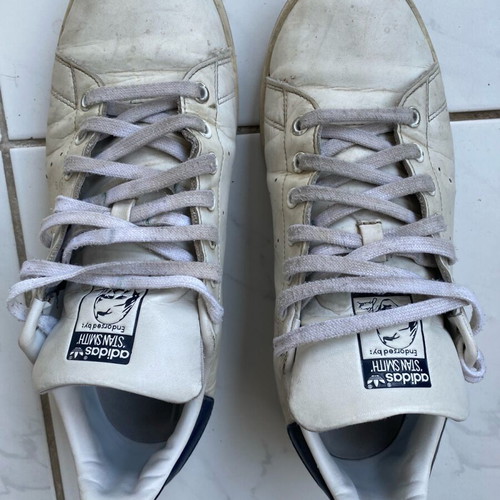 Stan Smith Adidas low sneakers like new, white size 44.5
