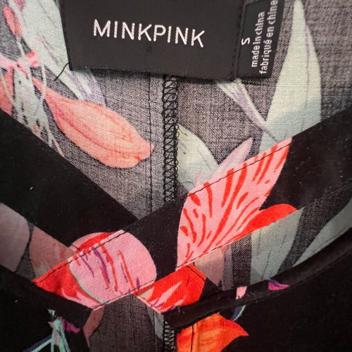 MINKPINK dress like new, multicolored, size S