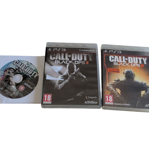 Call of Duty Black Ops I, II & III PlayStation 3 games used bundle