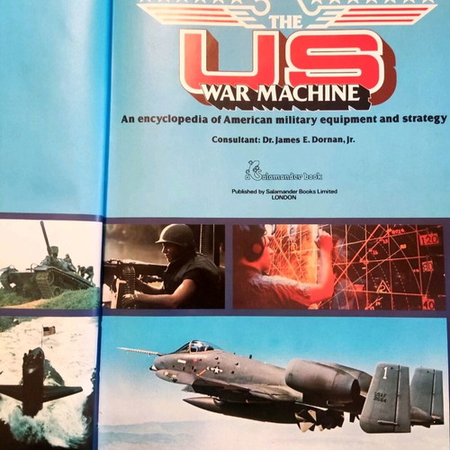 The US War Machine illustrated encyclopedia used