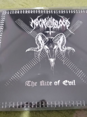 Necroblood The Rite Of Evil CD used, metal